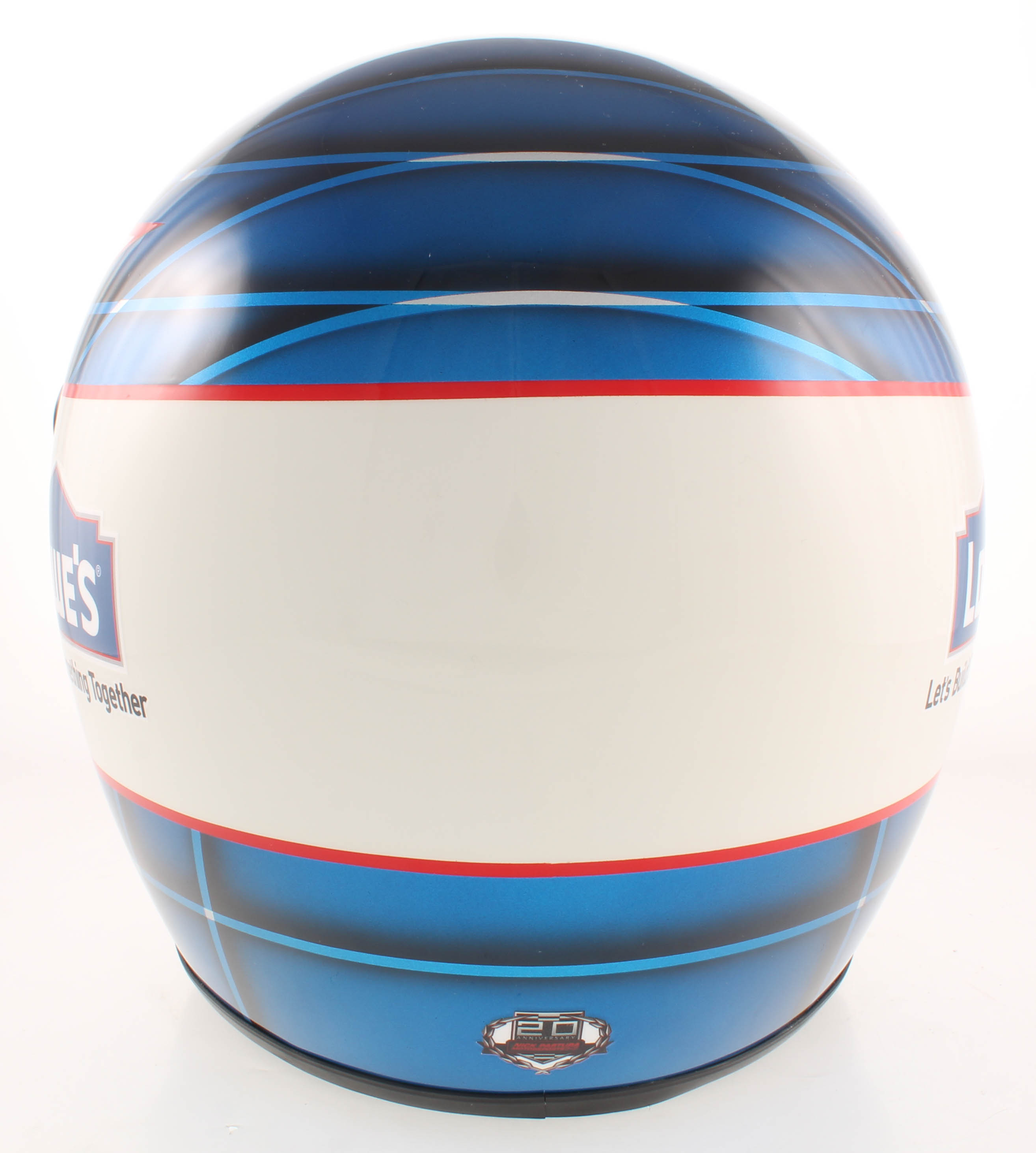 Jimmie Johnson Signed Lowe's NASCAR Full-Size Helmet (JSA COA) at PristineAuction.com Jimmie Johnson Signed Lowe's NASCAR Full-Size Helmet (JSA COA) at PristineAuction.com