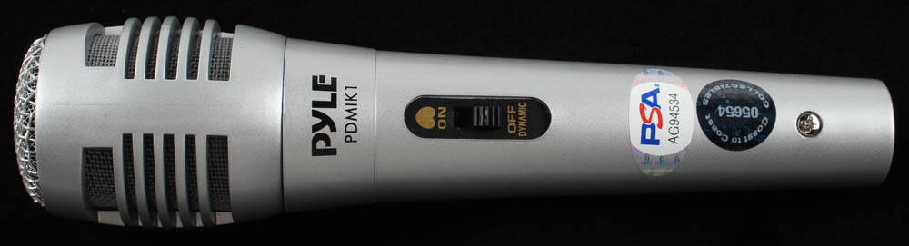 Ad-Rock Signed Microphone (PSA Hologram) at PristineAuction.com Ad-Rock Signed Microphone (PSA Hologram) at PristineAuction.com