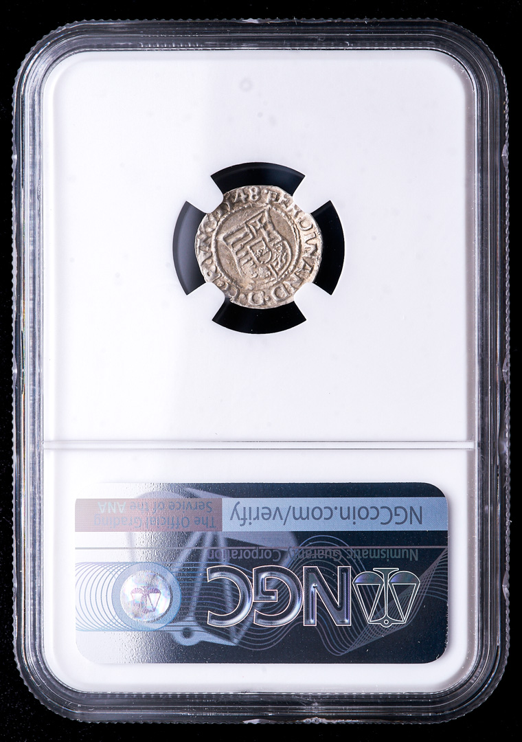 1548KB Ferdinand I, Holy Roman Emperor - Hungary Medieval Silver Denar, Madonna & Child (NGC AU58) at PristineAuction.com 1548KB Ferdinand I, Holy Roman Emperor - Hungary Medieval Silver Denar, Madonna & Child (NGC AU58) at PristineAuction.com