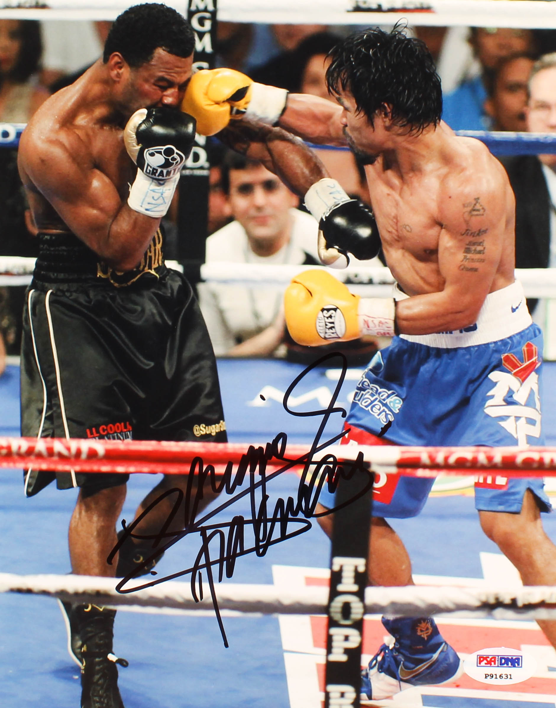 Manny Pacquiao Signed 8x10 Photo (PSA COA) at PristineAuction.com Manny Pacquiao Signed 8x10 Photo (PSA COA) at PristineAuction.com