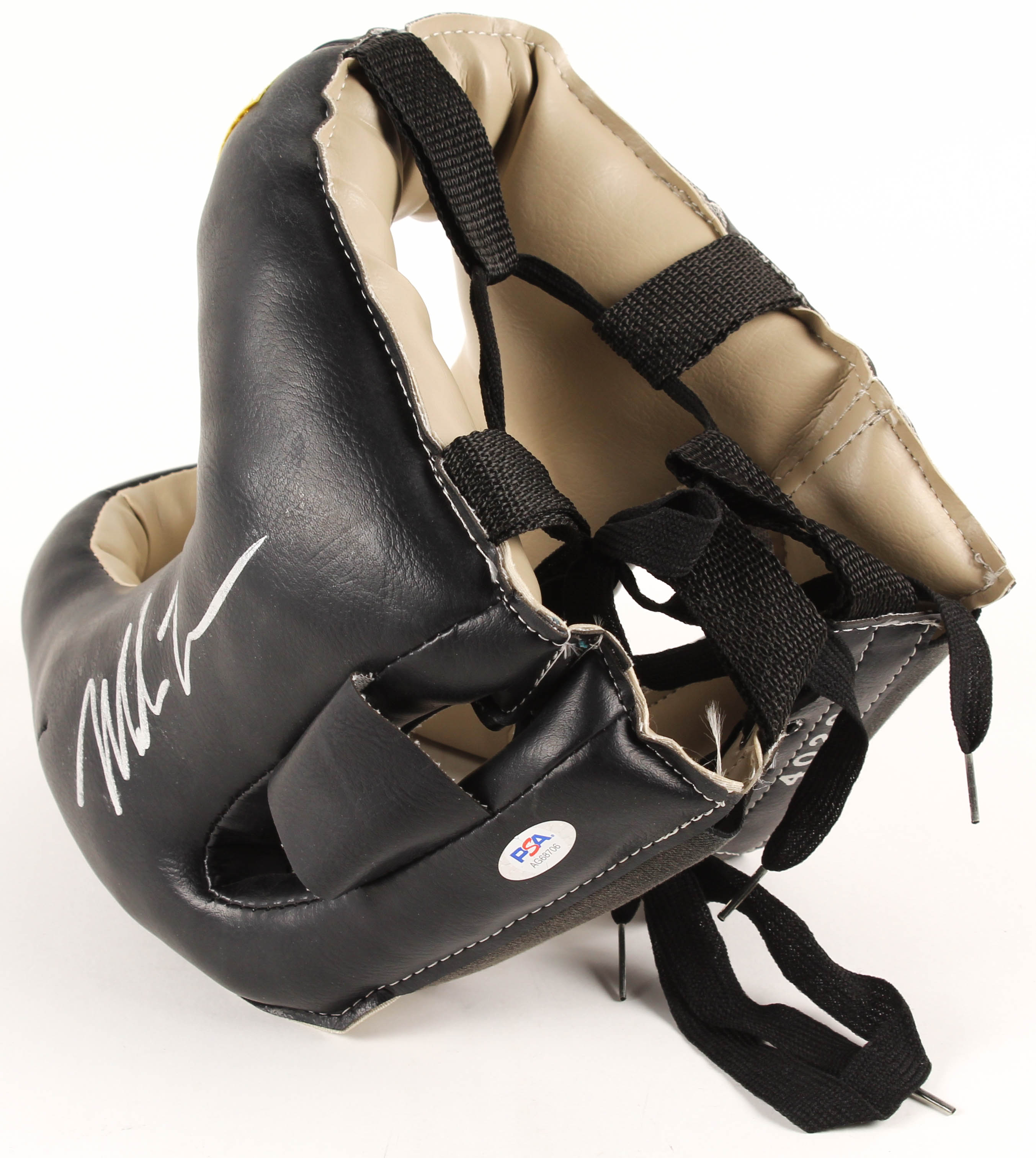 Mike Tyson Signed Everlast Boxing Headgear (PSA COA) at PristineAuction.com Mike Tyson Signed Everlast Boxing Headgear (PSA COA) at PristineAuction.com