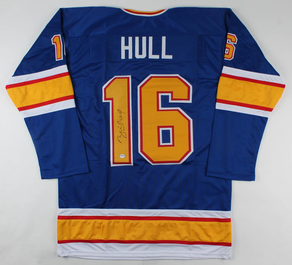 Brett Hull Signed Jersey (PSA COA) at PristineAuction.com Brett Hull Signed Jersey (PSA COA) at PristineAuction.com