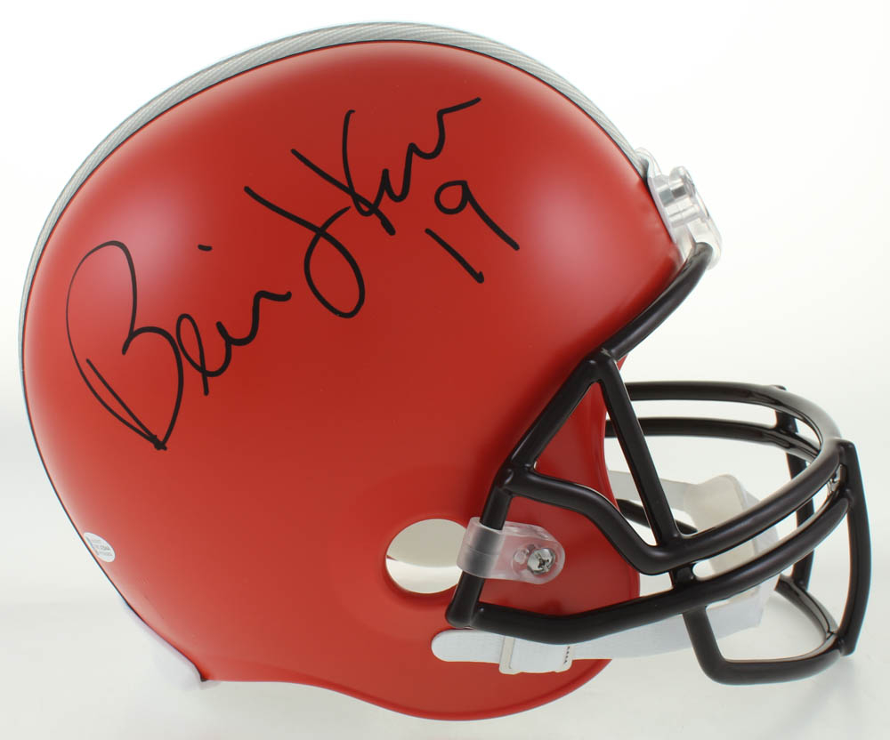 bernie kosar signed helmet