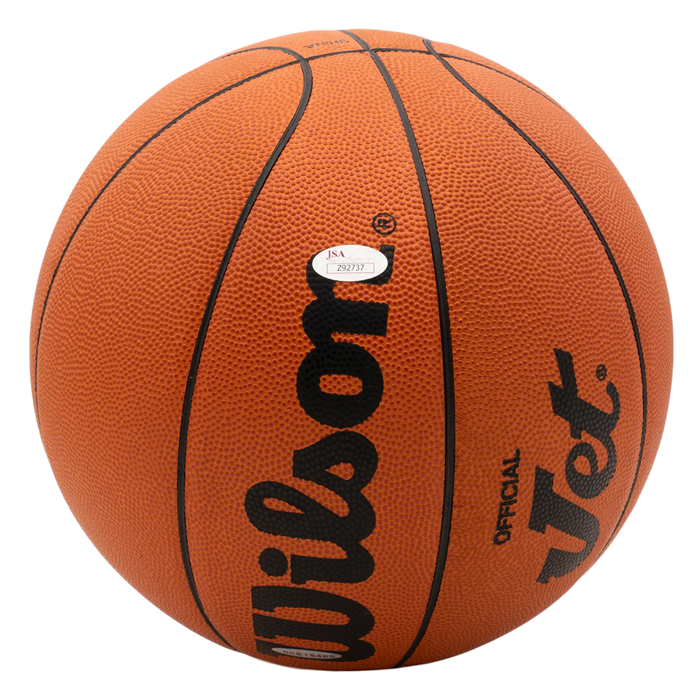 Michael Jordan Signed Wilson Jet Basketball With Display Case (JSA LOA & UDA Hologram) at PristineAuction.com Michael Jordan Signed Wilson Jet Basketball With Display Case (JSA LOA & UDA Hologram) at PristineAuction.com