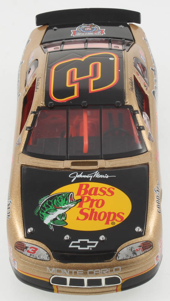 Dale Earnhardt LE 1:24 Scale Die Cast Car with #3 Bass Pro Shops 1998 Monte Carlo at PristineAuction.com Dale Earnhardt LE 1:24 Scale Die Cast Car with #3 Bass Pro Shops 1998 Monte Carlo at PristineAuction.com