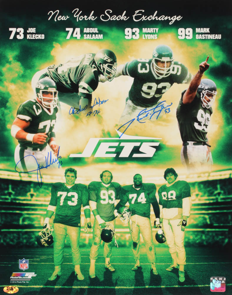 Santenay Grafé Lecocq & Fils 1947 エチケット The New York Sack Exchange Autographed Football Jersey
