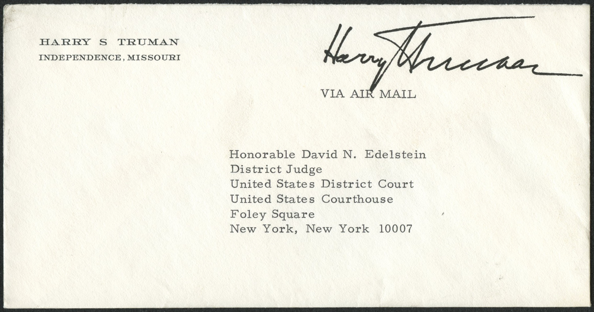 Harry S. Truman Signed 16x21 Custom Framed Letter Display (JSA LOA) at PristineAuction.com Harry S. Truman Signed 16x21 Custom Framed Letter Display (JSA LOA) at PristineAuction.com