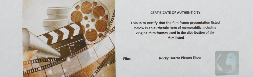 "The Rocky Horror Picture Show " LE 8x10 Custom Matted Original Film / Movie Cell Display at PristineAuction.com "The Rocky Horror Picture Show " LE 8x10 Custom Matted Original Film / Movie Cell Display at PristineAuction.com