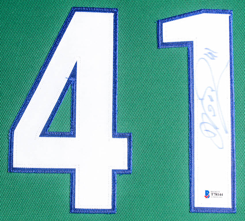 Dirk Nowitzki Signed 35.5x43.5 Custom Framed Jersey Display (Beckett Hologram) at PristineAuction.com Dirk Nowitzki Signed 35.5x43.5 Custom Framed Jersey Display (Beckett Hologram) at PristineAuction.com