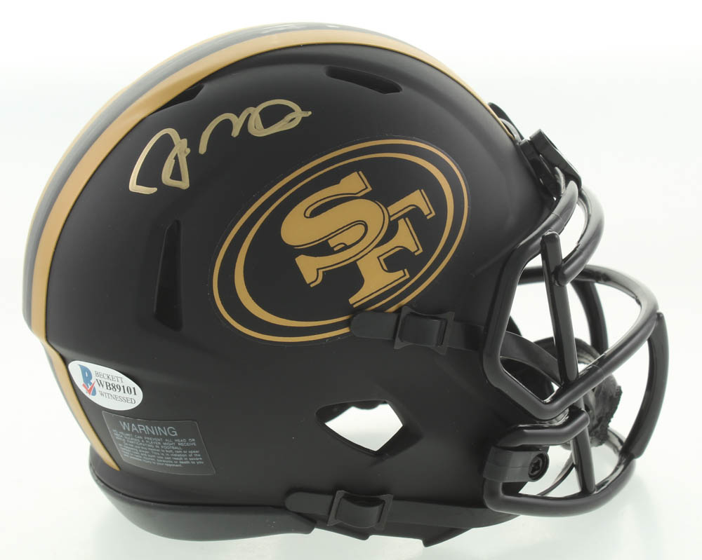 Joe Montana Signed 49ers Eclipse Alternate Speed Mini Helmet (Beckett COA) at PristineAuction.com Joe Montana Signed 49ers Eclipse Alternate Speed Mini Helmet (Beckett COA) at PristineAuction.com