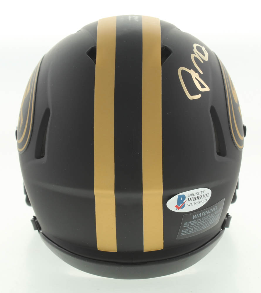 Joe Montana Signed 49ers Eclipse Alternate Speed Mini Helmet (Beckett COA) at PristineAuction.com Joe Montana Signed 49ers Eclipse Alternate Speed Mini Helmet (Beckett COA) at PristineAuction.com