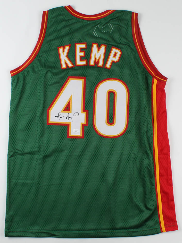 shawn kemp signed jersey