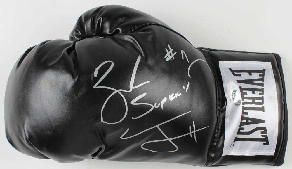 Zab Judah Signed Everlast Boxing Glove Inscribed "Super" (Schwartz Sports COA) at PristineAuction.com Zab Judah Signed Everlast Boxing Glove Inscribed "Super" (Schwartz Sports COA) at PristineAuction.com