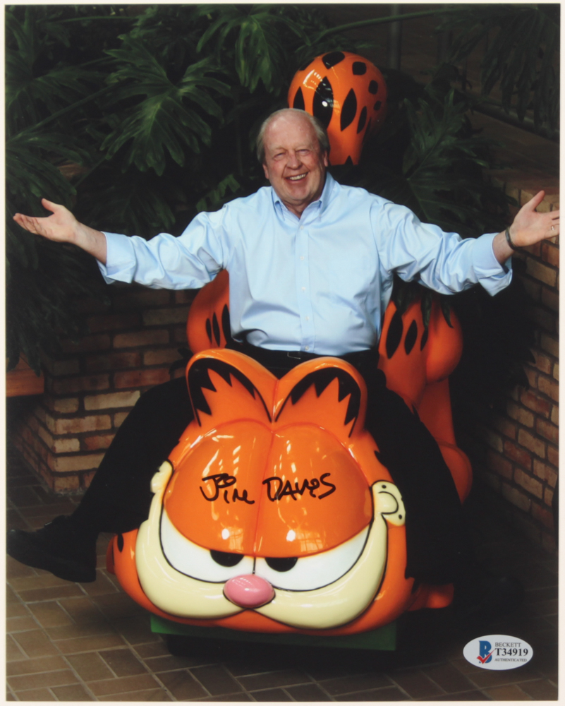 Jim Davis Signed 