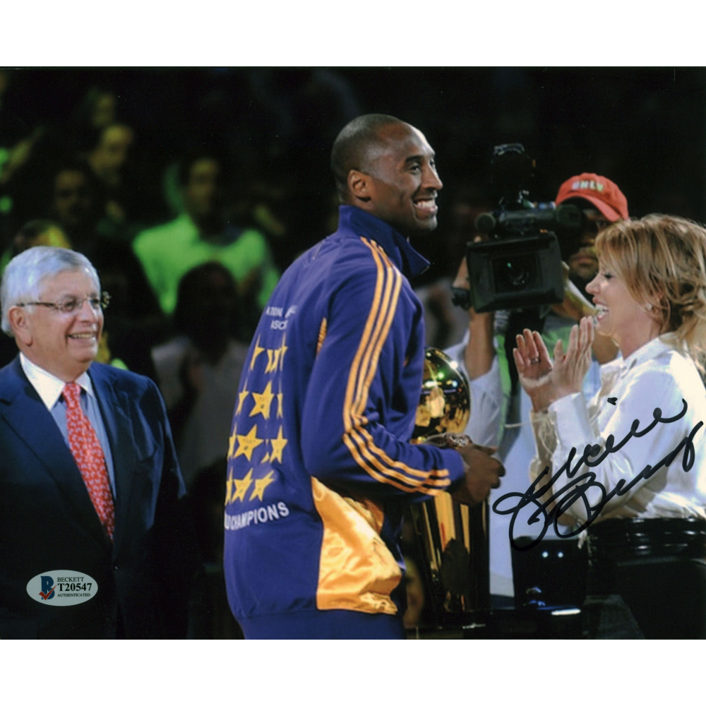 Jeanie Buss Signed 8x10 Photo (Beckett COA) at PristineAuction.com