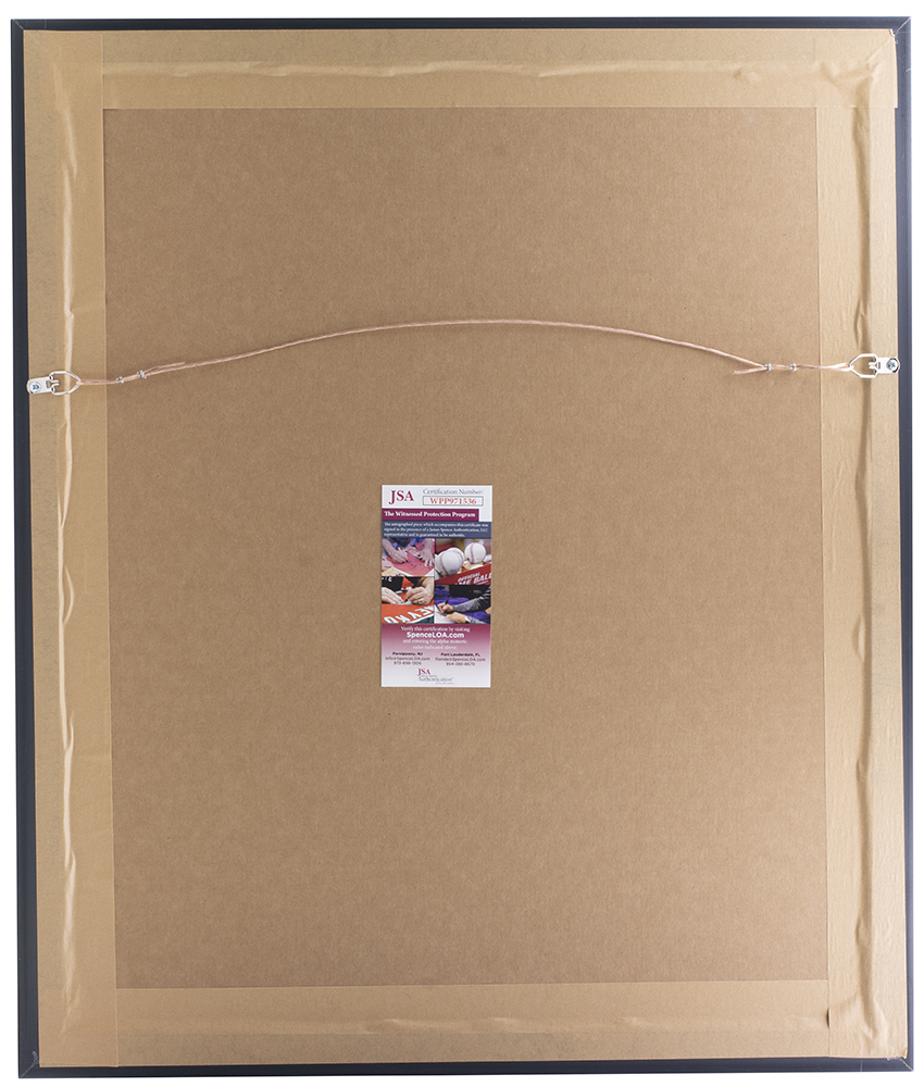 Robert J. O'Neill Signed 22x27 Custom Framed Photo Inscribed "Never Quit!" (JSA COA) at PristineAuction.com Robert J. O'Neill Signed 22x27 Custom Framed Photo Inscribed "Never Quit!" (JSA COA) at PristineAuction.com