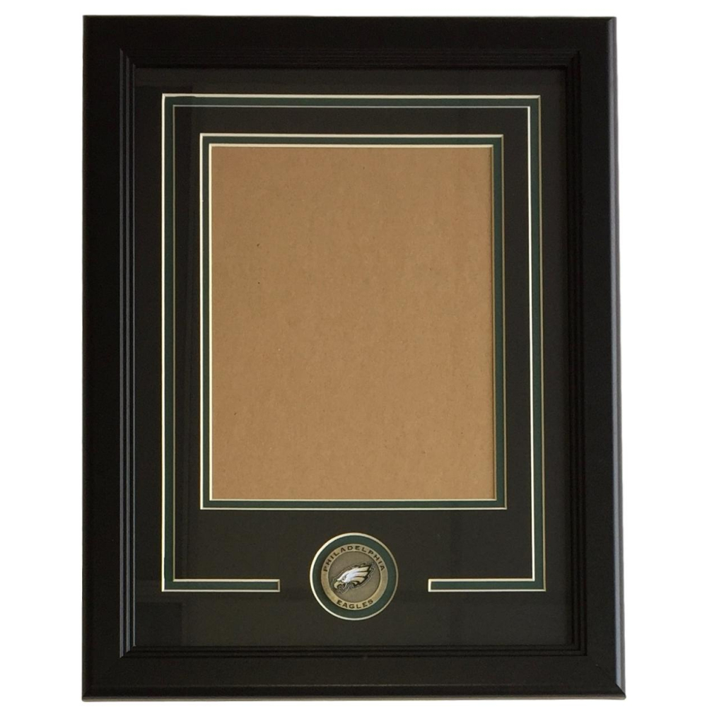 Philadelphia Eagles 8x10 Vertical Photo Frame Kit Pristine Auction