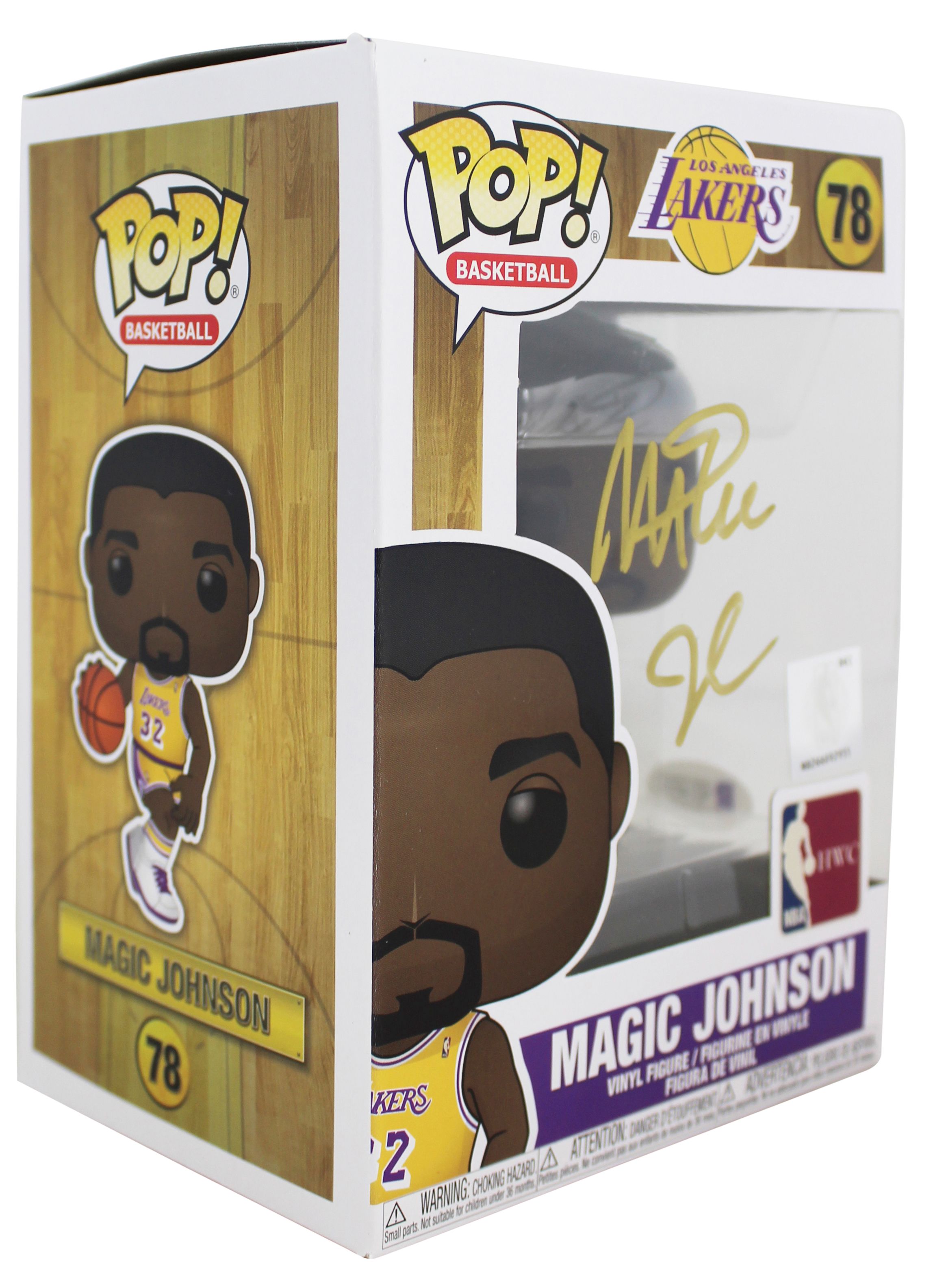 Magic Johnson Signed Lakers #78 Funko Pop! Vinyl Figure (Beckett COA) at PristineAuction.com Magic Johnson Signed Lakers #78 Funko Pop! Vinyl Figure (Beckett COA) at PristineAuction.com