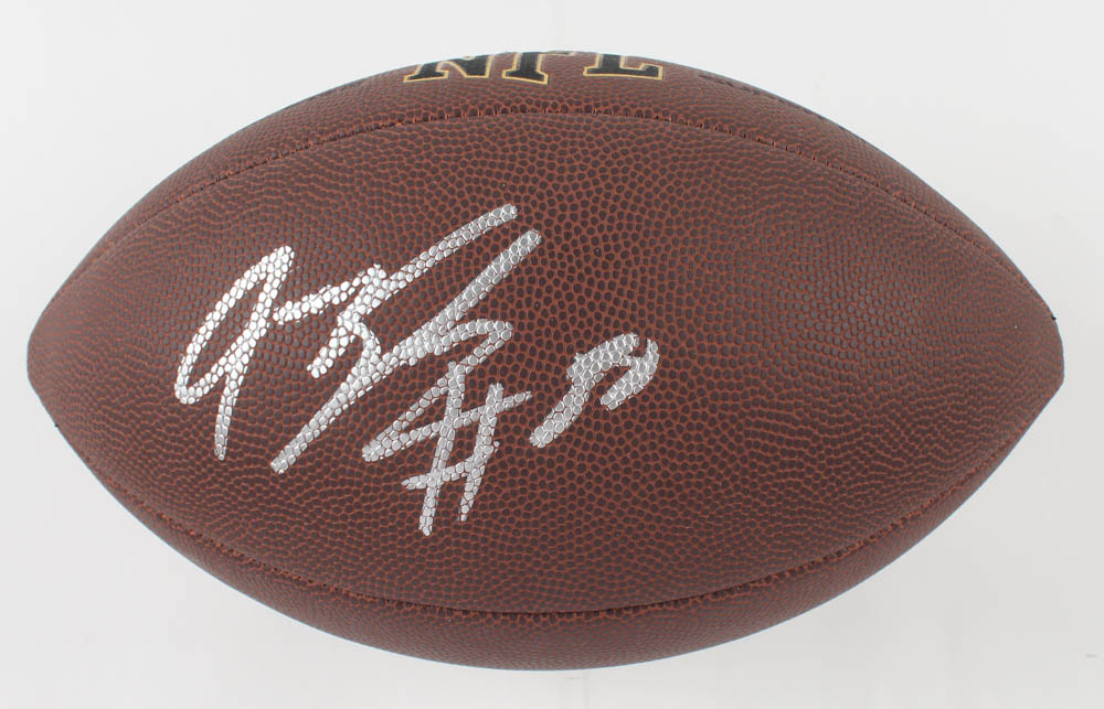 Jeremy Shockey Signed NFL Football (JSA) at PristineAuction.com Jeremy Shockey Signed NFL Football (JSA) at PristineAuction.com