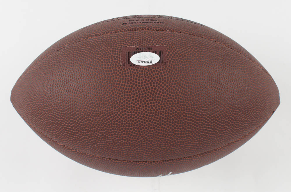 Jeremy Shockey Signed NFL Football (JSA) at PristineAuction.com Jeremy Shockey Signed NFL Football (JSA) at PristineAuction.com