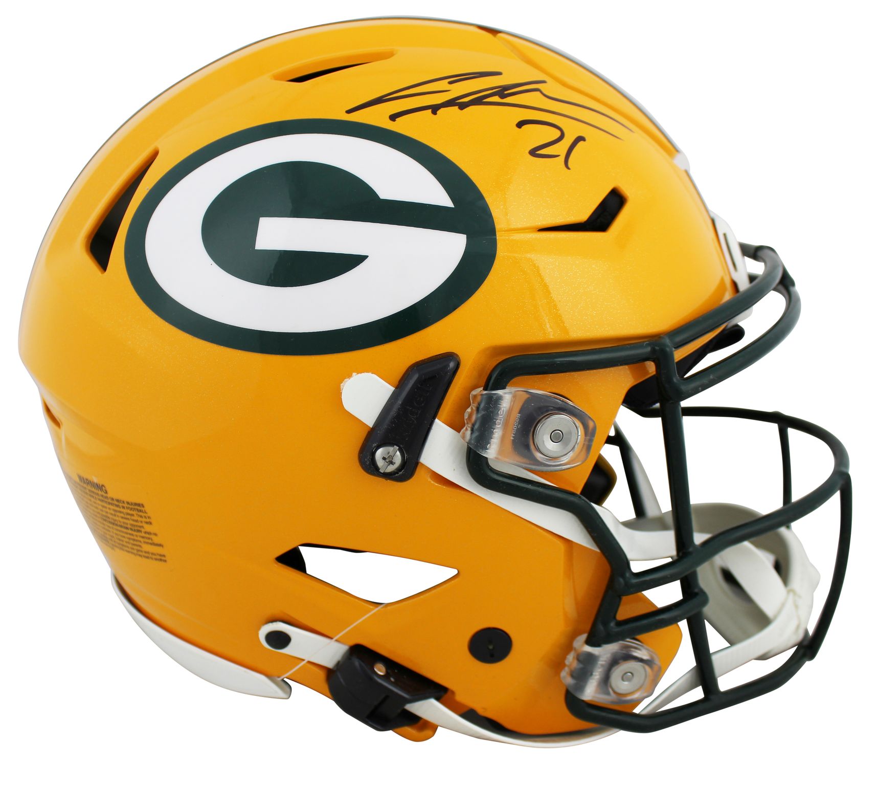 Charles Woodson Signed Packers Full-Size Authentic On-Field SpeedFlex Helmet (JSA COA) at PristineAuction.com Charles Woodson Signed Packers Full-Size Authentic On-Field SpeedFlex Helmet (JSA COA) at PristineAuction.com