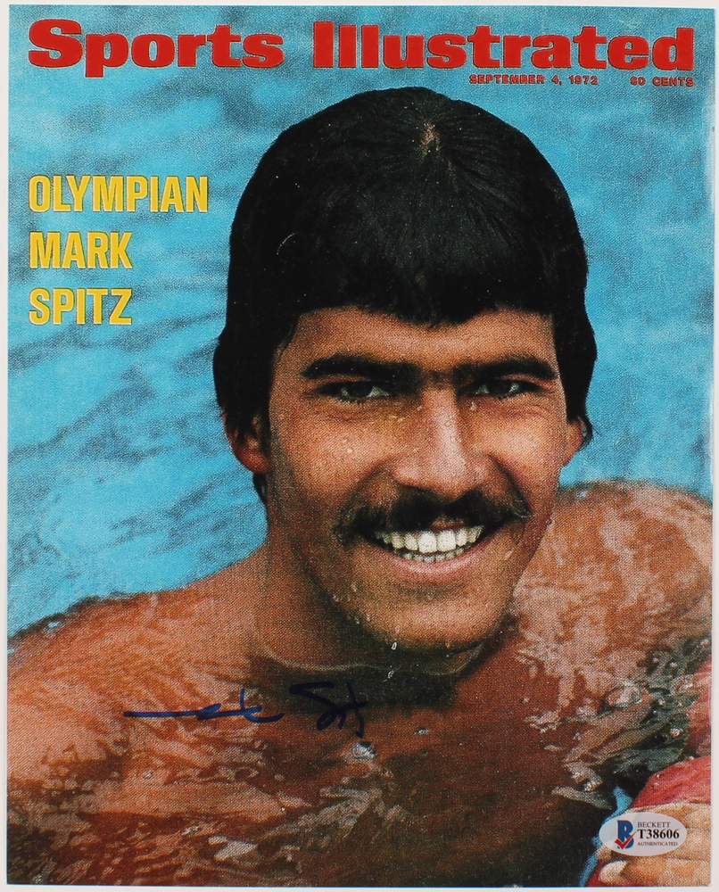 Mark Spitz Signed 8x10 Photo (Beckett COA) at PristineAuction.com Mark Spitz Signed 8x10 Photo (Beckett COA) at PristineAuction.com