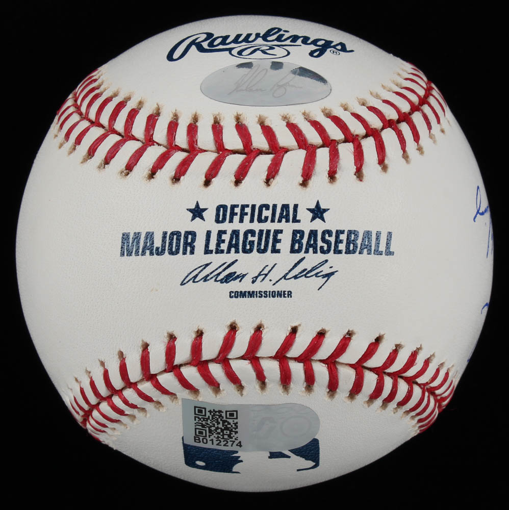 Nolan Ryan Signed OML Baseball Inscribed "All Time K King" (AIV COA & Ryan Hologram) at PristineAuction.com Nolan Ryan Signed OML Baseball Inscribed "All Time K King" (AIV COA & Ryan Hologram) at PristineAuction.com