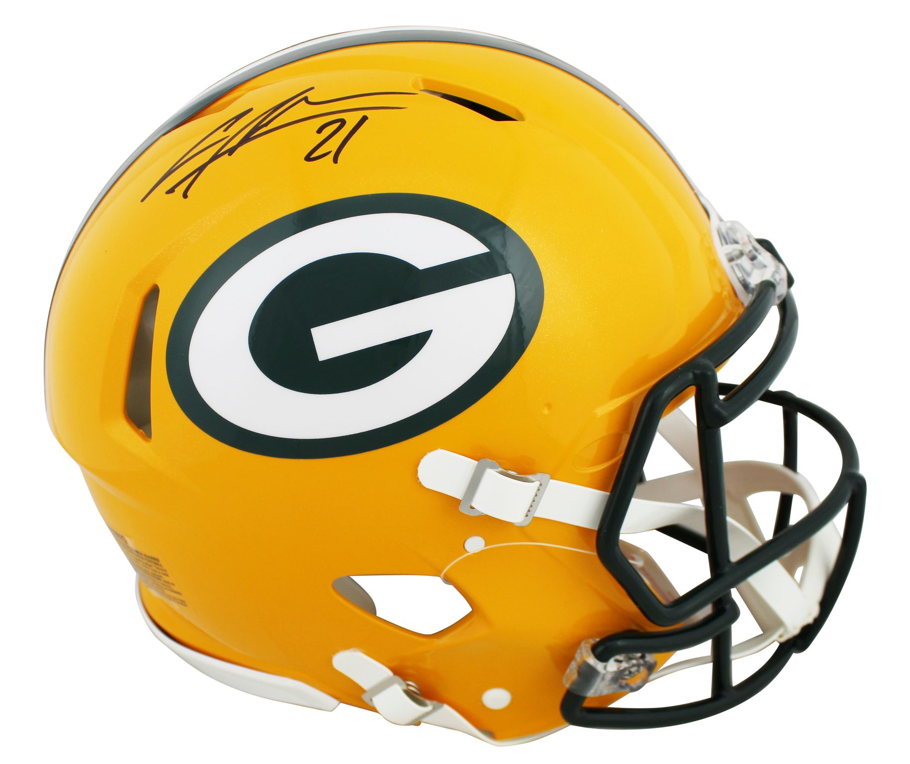 Charles Woodson Signed Packers Full-Size Authentic On-Field Speed Helmet (JSA) at PristineAuction.com Charles Woodson Signed Packers Full-Size Authentic On-Field Speed Helmet (JSA) at PristineAuction.com