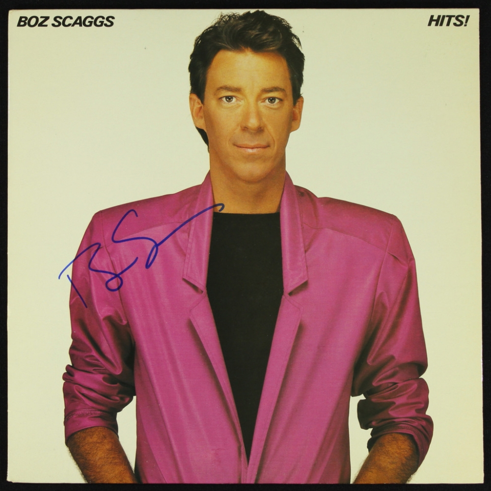 Boz Scaggs Signed "Hits" Record Album (PA LOA) at PristineAuction.com Boz Scaggs Signed "Hits" Record Album (PA LOA) at PristineAuction.com