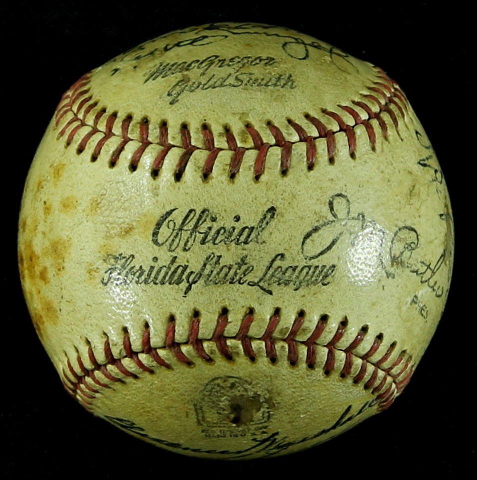 1949 Yankees Team Baseball Signed by (22) with Joe DiMaggio, Yogi Berra, Casey Stengel (JSA) at PristineAuction.com 1949 Yankees Team Baseball Signed by (22) with Joe DiMaggio, Yogi Berra, Casey Stengel (JSA) at PristineAuction.com