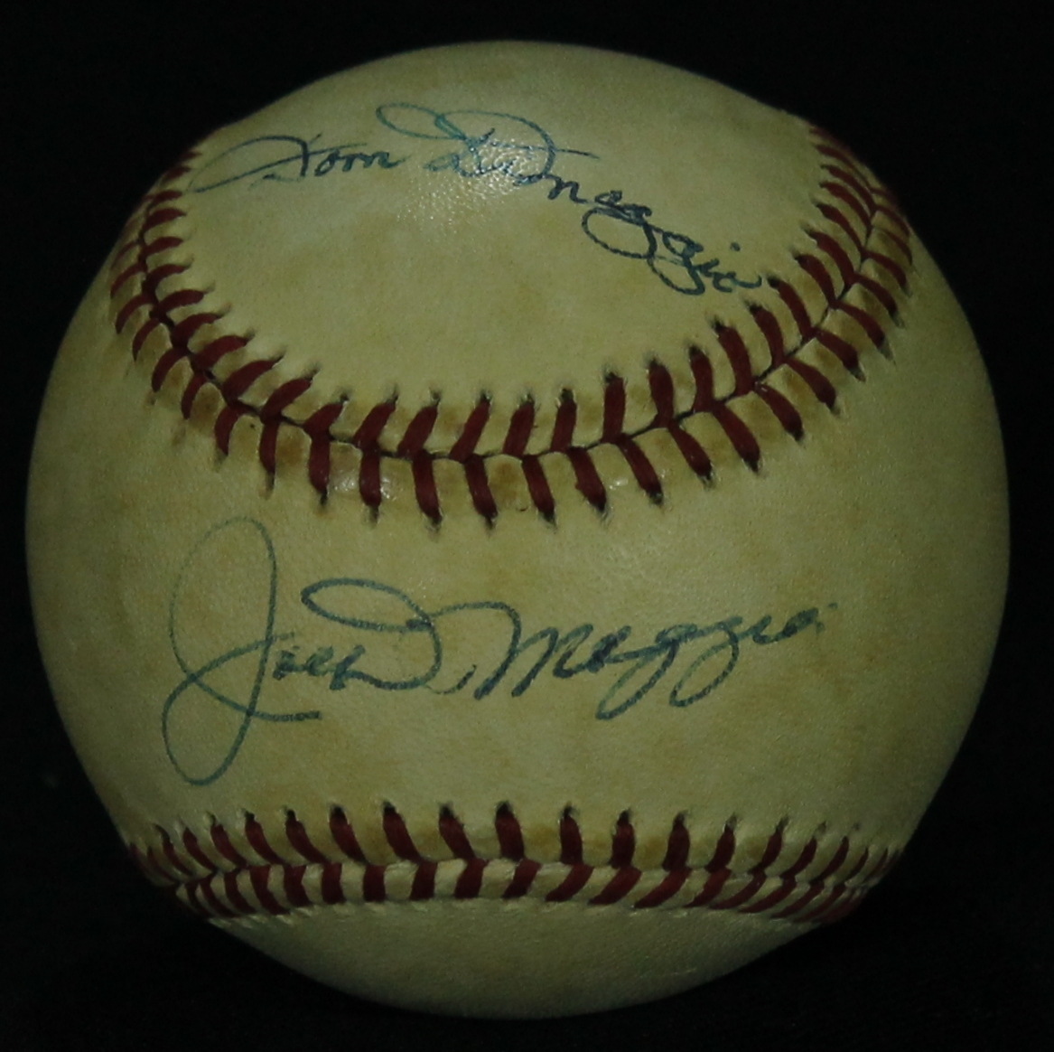 Joe DiMaggio, Dom DiMaggio & Vince DiMaggio Signed OAL Baseball (JSA LOA) at PristineAuction.com Joe DiMaggio, Dom DiMaggio & Vince DiMaggio Signed OAL Baseball (JSA LOA) at PristineAuction.com