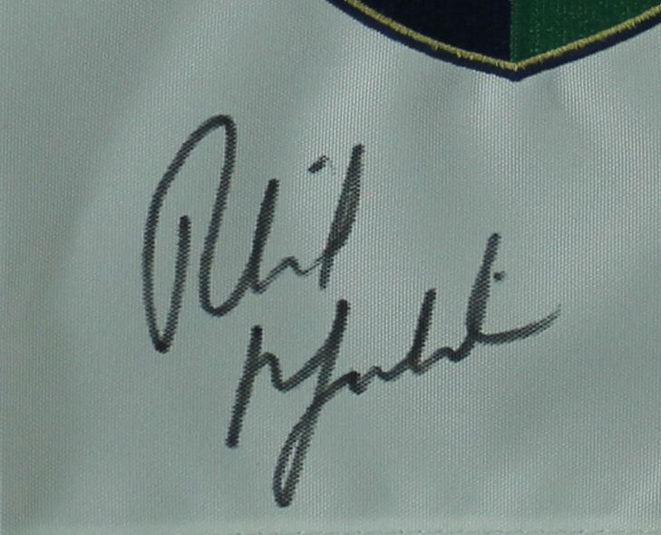 Phil Mickelson Signed "World Golf Hall of Fame" Pin Flag (PSA LOA) at PristineAuction.com Phil Mickelson Signed "World Golf Hall of Fame" Pin Flag (PSA LOA) at PristineAuction.com
