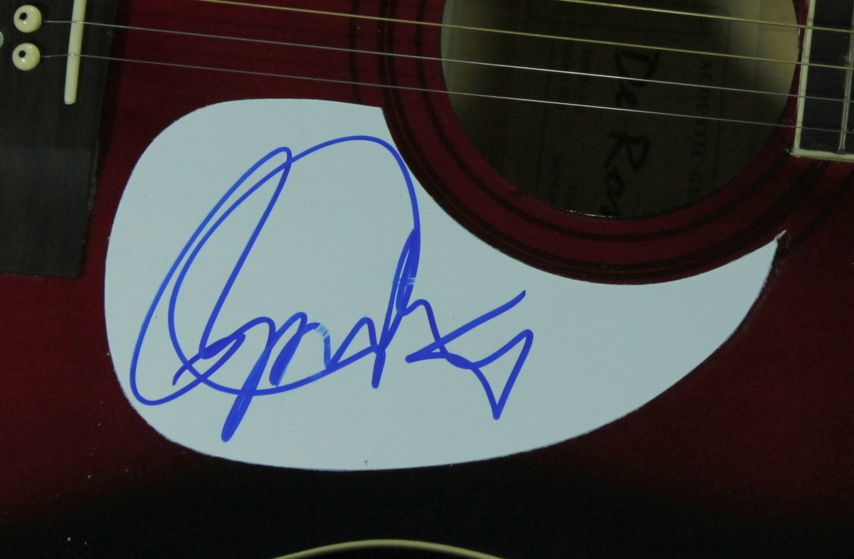 Roger Daltrey Signed "The Who" Full-Size Acoustic Guitar (Music Row LOA) at PristineAuction.com Roger Daltrey Signed "The Who" Full-Size Acoustic Guitar (Music Row LOA) at PristineAuction.com