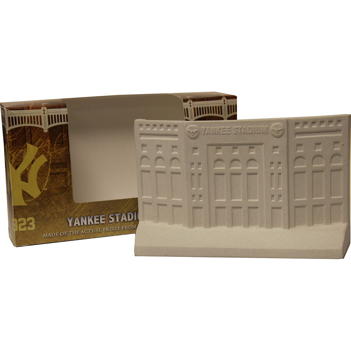 Yankees Replica Stadium Model Made From Authentic Original Yankee Stadium Facade (Steiner COA) at PristineAuction.com Yankees Replica Stadium Model Made From Authentic Original Yankee Stadium Facade (Steiner COA) at PristineAuction.com