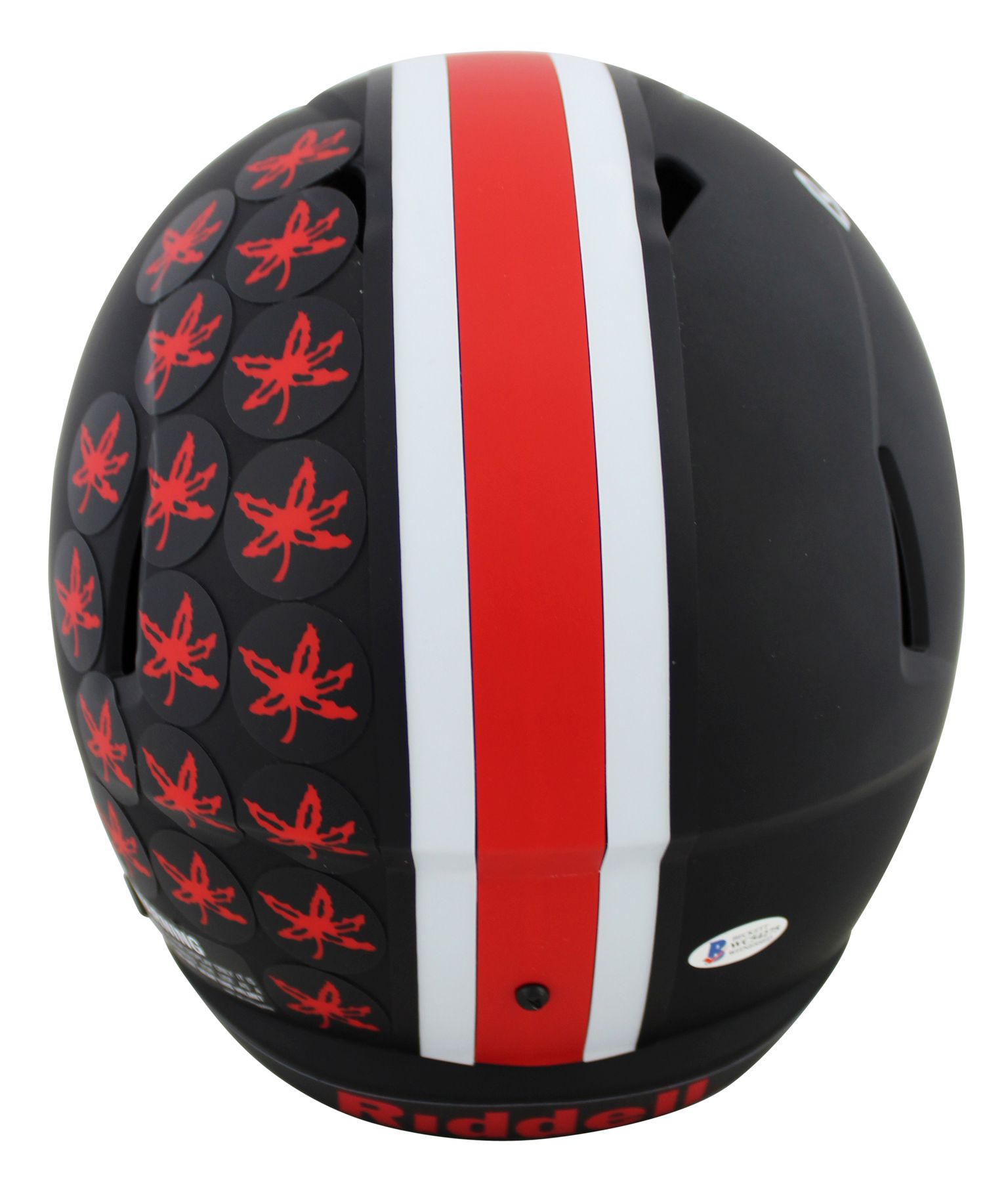 Joey Bosa & Nick Bosa Signed Ohio State Buckeyes Full-Size Matte Black Speed Helmet Inscribed "Bosa Bros" (Beckett COA) at PristineAuction.com Joey Bosa & Nick Bosa Signed Ohio State Buckeyes Full-Size Matte Black Speed Helmet Inscribed "Bosa Bros" (Beckett COA) at PristineAuction.com