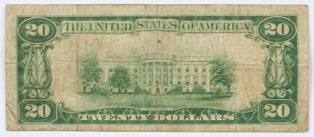 1928 $20 Twenty-Dollar U.S. Gold Certificate Bank Note at PristineAuction.com 1928 $20 Twenty-Dollar U.S. Gold Certificate Bank Note at PristineAuction.com