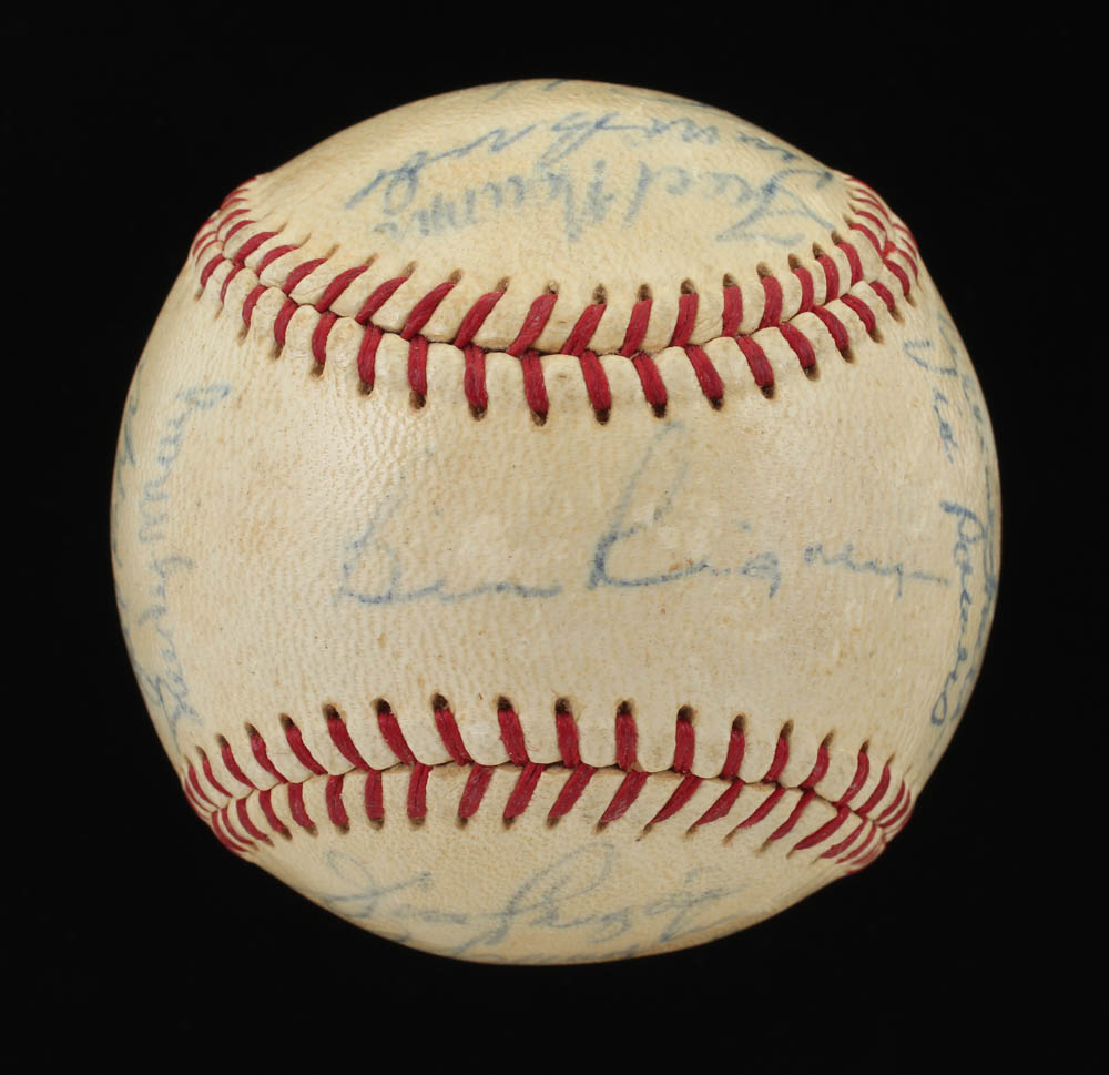 1965 Angels OAL Baseball Team-Signed by (26) with Dean Chance, Lou Clinton, Bob Lee, Vic Power, Rudy May (JSA ALOA) at PristineAuction.com 1965 Angels OAL Baseball Team-Signed by (26) with Dean Chance, Lou Clinton, Bob Lee, Vic Power, Rudy May (JSA ALOA) at PristineAuction.com
