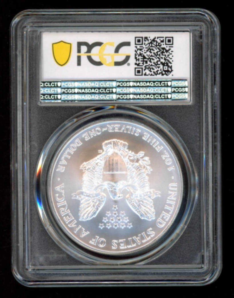 2003 American Silver Eagle $1 One Dollar Coin (PCGS MS69) at PristineAuction.com 2003 American Silver Eagle $1 One Dollar Coin (PCGS MS69) at PristineAuction.com