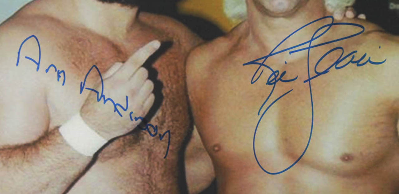 Ric Flair & Arn Anderson Signed WWE 16x20 Photo (Schwartz Sports COA) at PristineAuction.com Ric Flair & Arn Anderson Signed WWE 16x20 Photo (Schwartz Sports COA) at PristineAuction.com