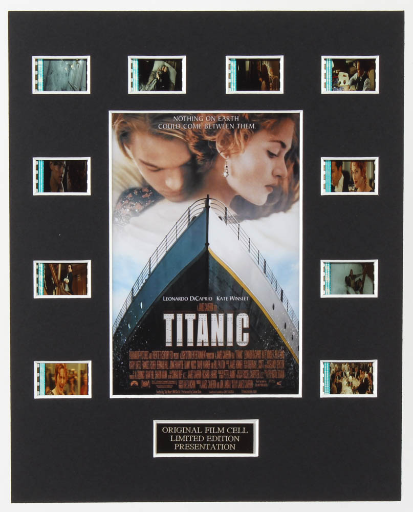 "Titanic" LE 8x10 Custom Matted Original Film / Movie Cell Display at PristineAuction.com "Titanic" LE 8x10 Custom Matted Original Film / Movie Cell Display at PristineAuction.com