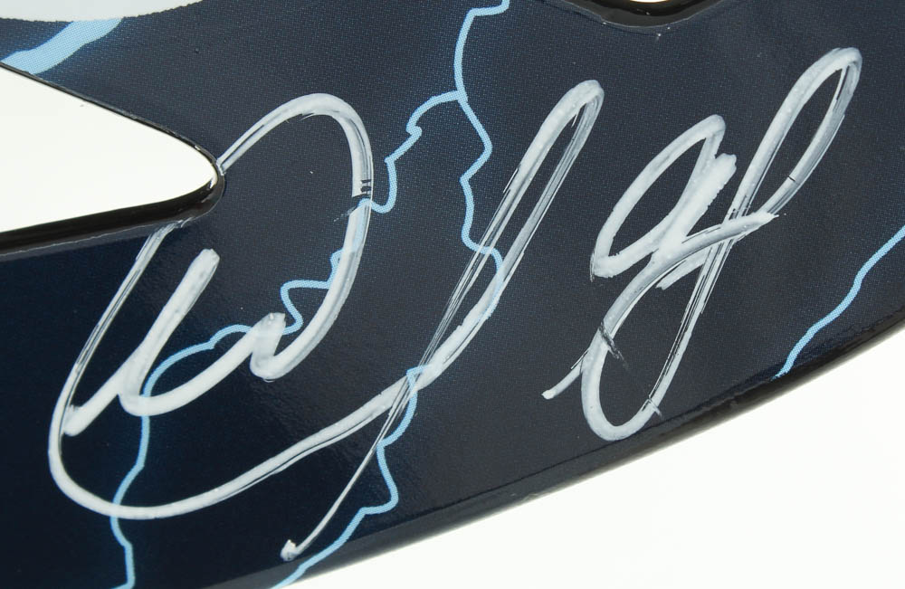 2019-20 Lightning Full-Size Goalie Mask Team-Signed by (17) with Andrei Vasilevskiy, Victor Hedman, Brayden Point (JSA ALOA) at PristineAuction.com 2019-20 Lightning Full-Size Goalie Mask Team-Signed by (17) with Andrei Vasilevskiy, Victor Hedman, Brayden Point (JSA ALOA) at PristineAuction.com