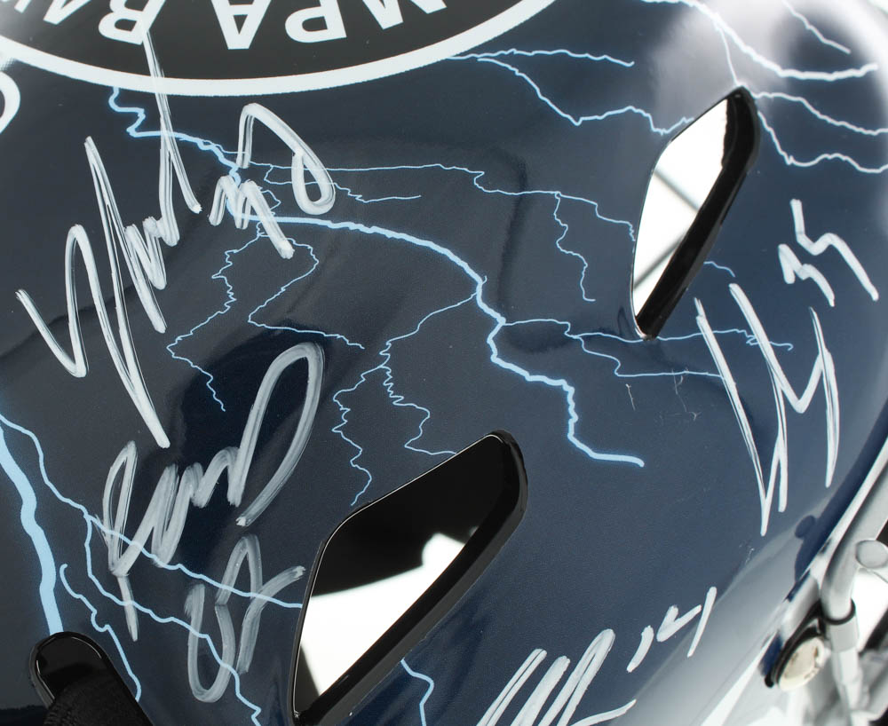 2019-20 Lightning Full-Size Goalie Mask Team-Signed by (17) with Andrei Vasilevskiy, Victor Hedman, Brayden Point (JSA ALOA) at PristineAuction.com 2019-20 Lightning Full-Size Goalie Mask Team-Signed by (17) with Andrei Vasilevskiy, Victor Hedman, Brayden Point (JSA ALOA) at PristineAuction.com