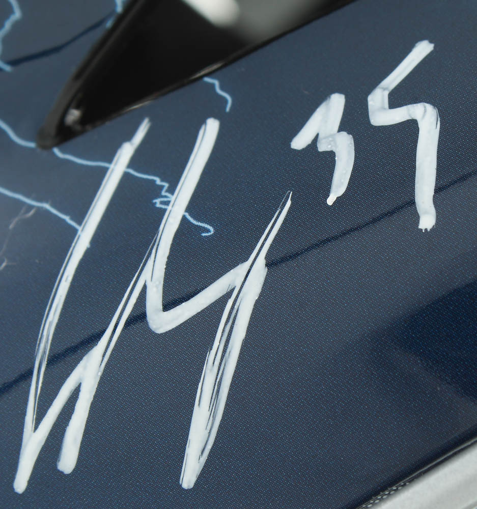 2019-20 Lightning Full-Size Goalie Mask Team-Signed by (17) with Andrei Vasilevskiy, Victor Hedman, Brayden Point (JSA ALOA) at PristineAuction.com 2019-20 Lightning Full-Size Goalie Mask Team-Signed by (17) with Andrei Vasilevskiy, Victor Hedman, Brayden Point (JSA ALOA) at PristineAuction.com