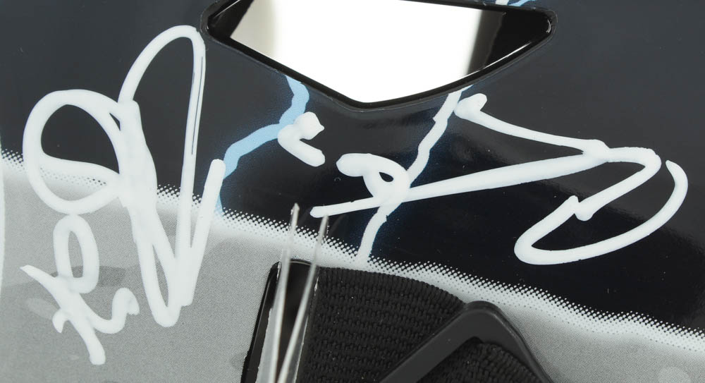 2019-20 Lightning Full-Size Goalie Mask Team-Signed by (17) with Andrei Vasilevskiy, Victor Hedman, Brayden Point (JSA ALOA) at PristineAuction.com 2019-20 Lightning Full-Size Goalie Mask Team-Signed by (17) with Andrei Vasilevskiy, Victor Hedman, Brayden Point (JSA ALOA) at PristineAuction.com