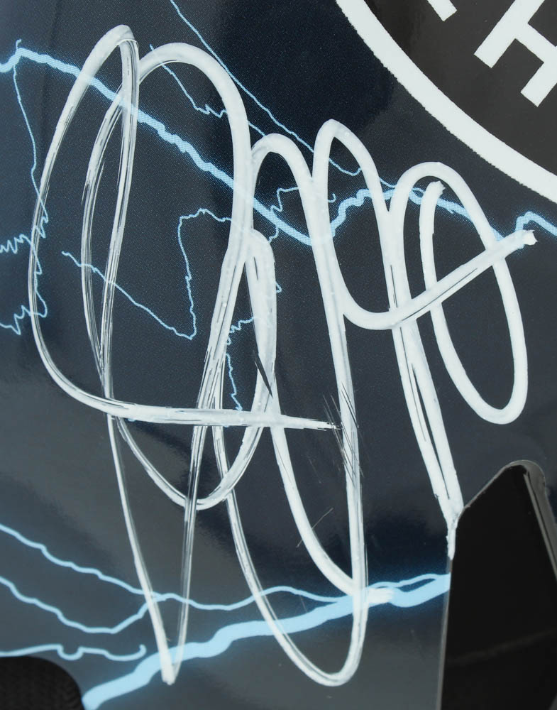 2019-20 Lightning Full-Size Goalie Mask Team-Signed by (17) with Andrei Vasilevskiy, Victor Hedman, Brayden Point (JSA ALOA) at PristineAuction.com 2019-20 Lightning Full-Size Goalie Mask Team-Signed by (17) with Andrei Vasilevskiy, Victor Hedman, Brayden Point (JSA ALOA) at PristineAuction.com