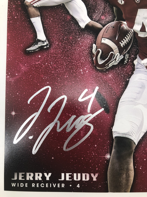 Jerry Jeudy Signed Alabama Crimson Tide 8x10 Photo (JSA COA) at PristineAuction.com Jerry Jeudy Signed Alabama Crimson Tide 8x10 Photo (JSA COA) at PristineAuction.com