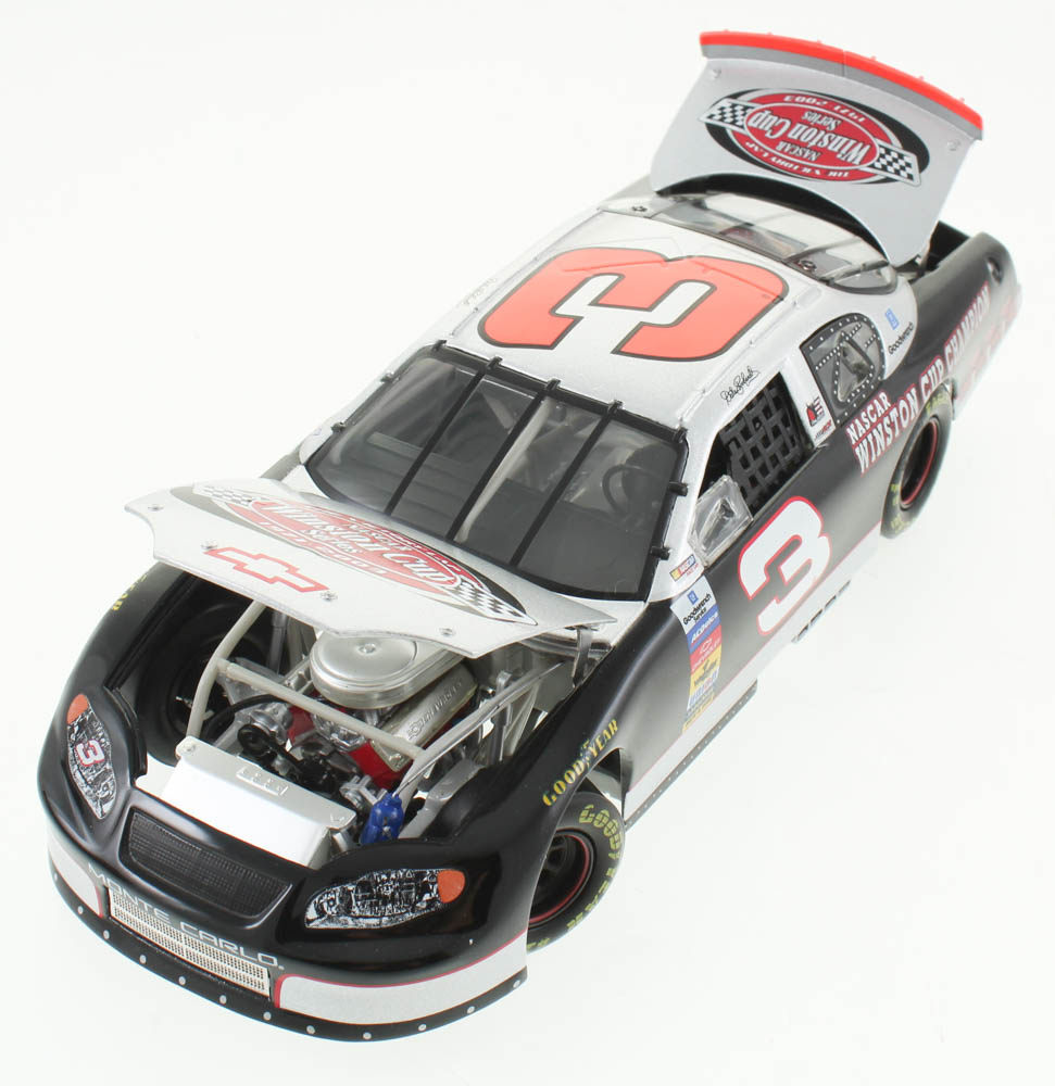 Dale Earnhardt LE #3 The Victory Lap / 7x Champion 2003 Monte Carlo 1:24 Scale Stock Car at PristineAuction.com Dale Earnhardt LE #3 The Victory Lap / 7x Champion 2003 Monte Carlo 1:24 Scale Stock Car at PristineAuction.com