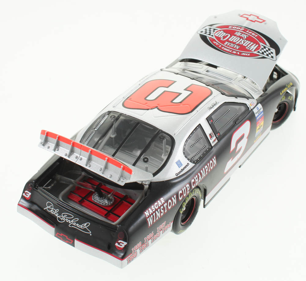 Dale Earnhardt LE #3 The Victory Lap / 7x Champion 2003 Monte Carlo 1:24 Scale Stock Car at PristineAuction.com Dale Earnhardt LE #3 The Victory Lap / 7x Champion 2003 Monte Carlo 1:24 Scale Stock Car at PristineAuction.com