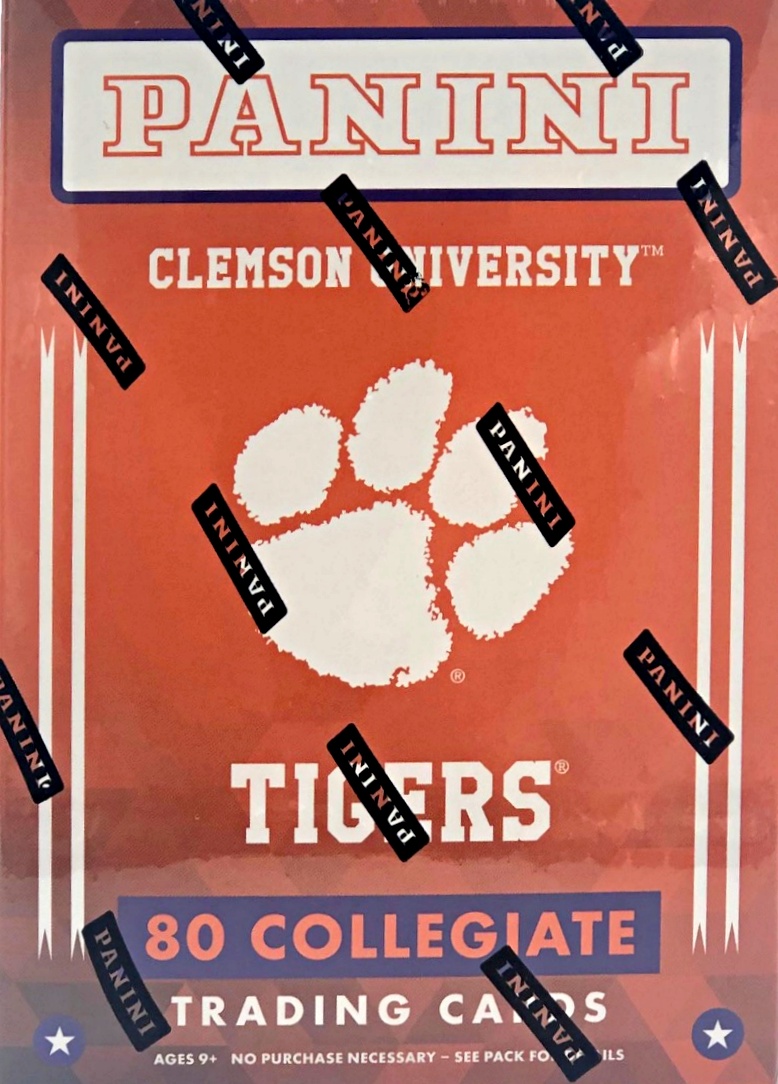 2016 Panini Collegiate Series Clemson Tigers Blaster Box with (10) Packs at PristineAuction.com 2016 Panini Collegiate Series Clemson Tigers Blaster Box with (10) Packs at PristineAuction.com