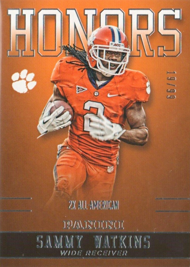 2016 Panini Collegiate Series Clemson Tigers Blaster Box with (10) Packs at PristineAuction.com 2016 Panini Collegiate Series Clemson Tigers Blaster Box with (10) Packs at PristineAuction.com